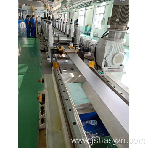 Nine-fold profile cabinet frame roll forming machine